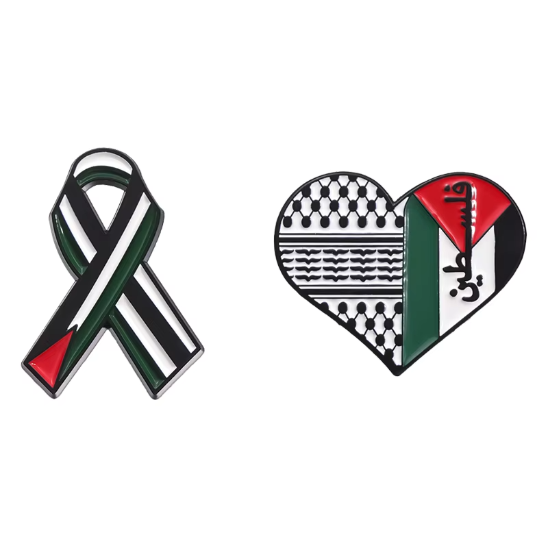 دبوس علم فلسطين