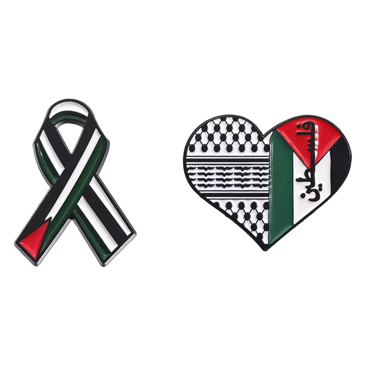 دبوس علم فلسطين
